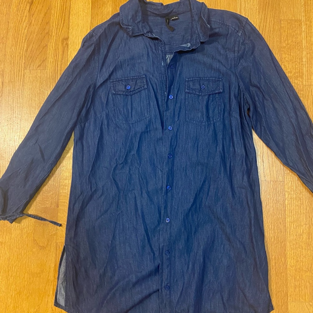 Denim tunic